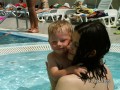 Mummy's arms...